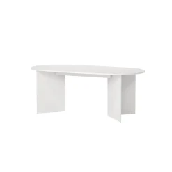 Eettafel Family 100x200cm Wit - Giga Living