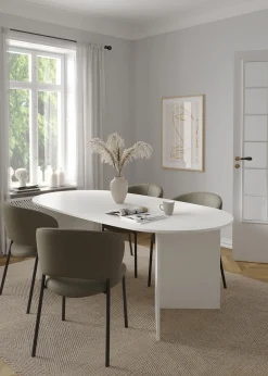 Eettafel Family 100x200cm Wit - Giga Living