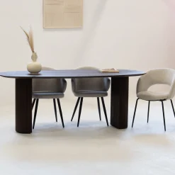 Eettafel Feline Walnoot 200cm - Giga Meubel