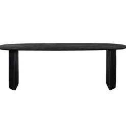 Eettafel Feline Zwart 200cm - Giga Meubel