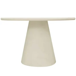 Eettafel Fenna Beige Rond 120cm - Giga Meubel