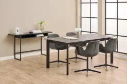 Eettafel Florian Keramiek Zwart 240cm - Giga Living