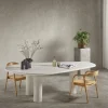 Eettafel Flow Organisch Off White 240cm - Giga Living
