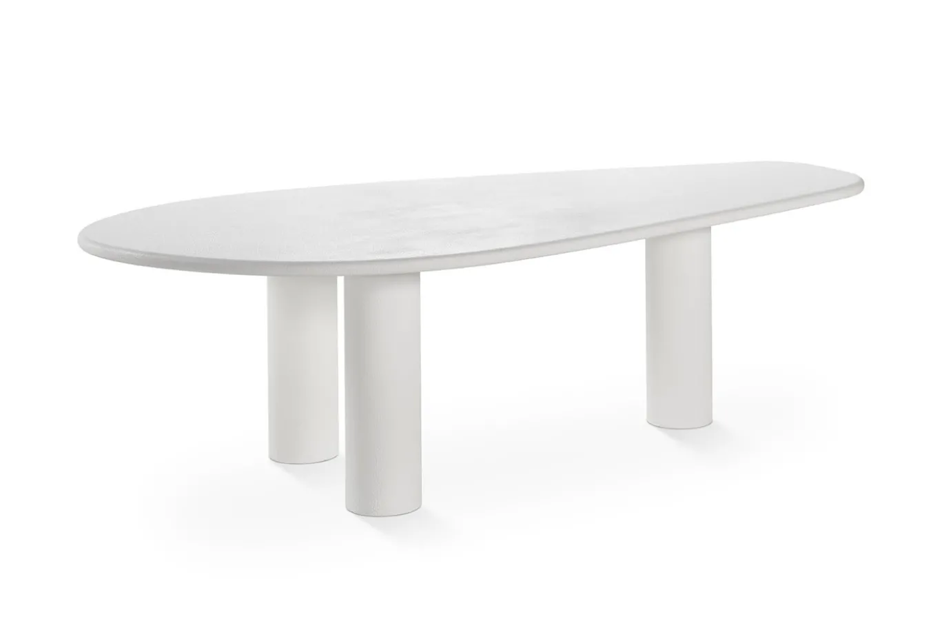 Eettafel Flow Organisch Off White 240cm - Giga Living