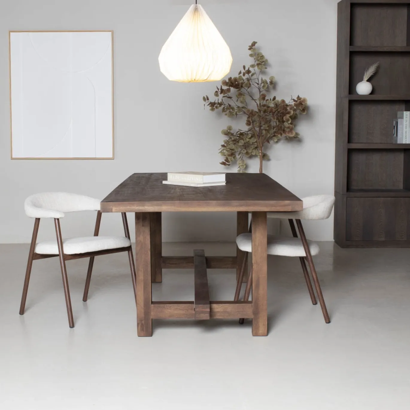 Eettafel Frans Walnoot 300cm - Giga Meubel