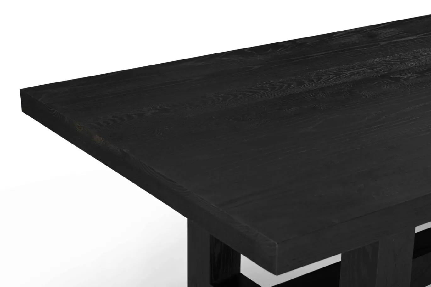 Eettafel Frans Zwart 300cm - Giga Meubel