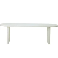 Eettafel Gin Beige Deens Ovaal 200cm - Giga Meubel