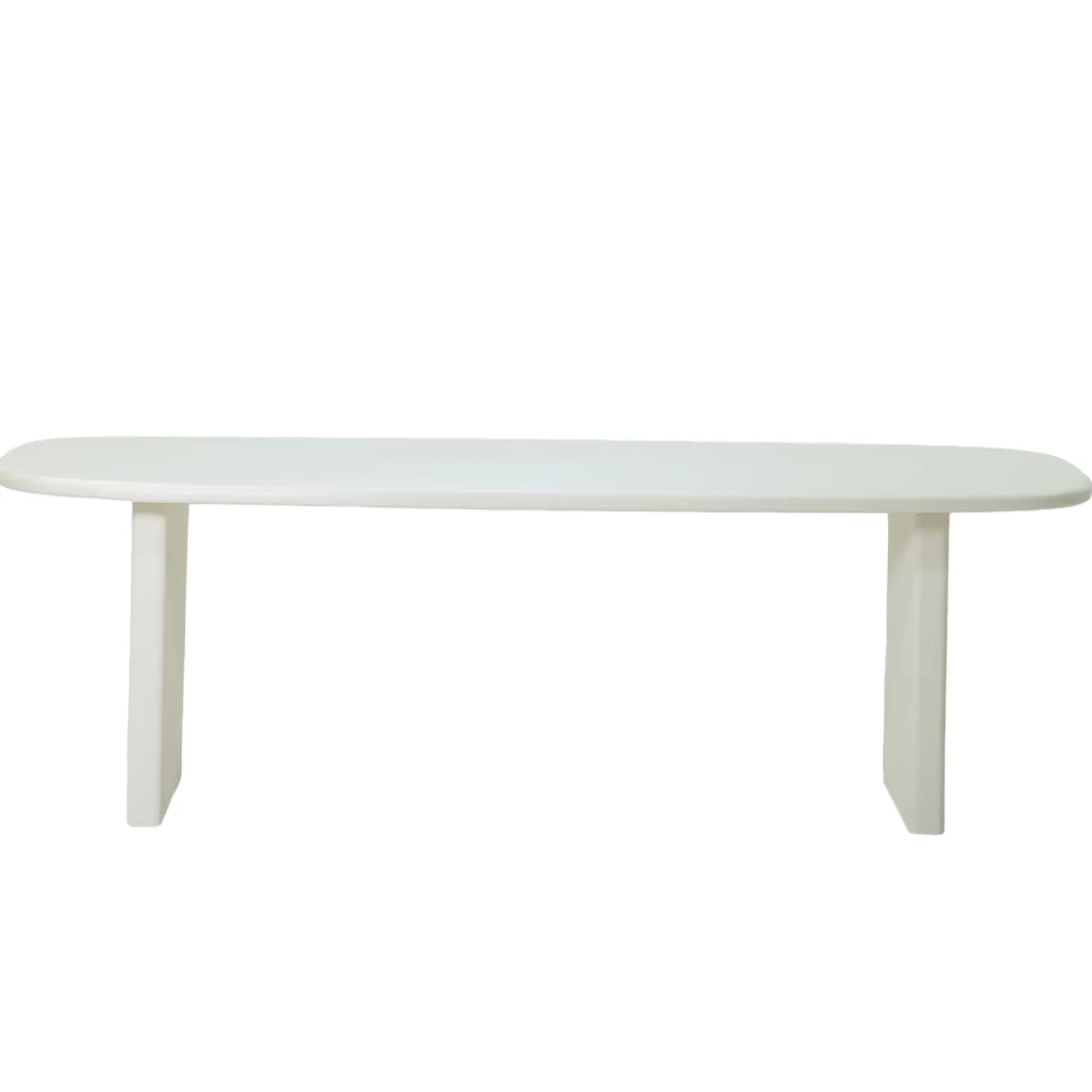 Eettafel Gin Beige Deens Ovaal 200cm - Giga Meubel