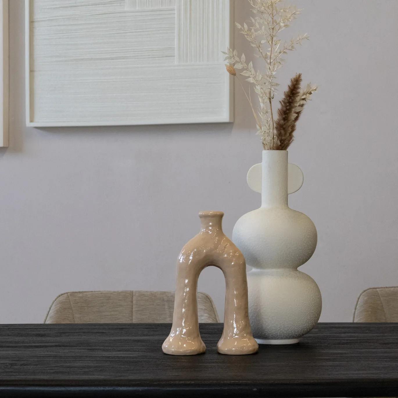 Eettafel Gin Zwart Deens Ovaal 240cm - Giga Meubel
