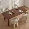 Eettafel Gradje Bruin 180/219x90x75cm MDF - Giga Living