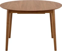 Eettafel Gradje Rond Walnoot Uitschuifbaar - Giga Living