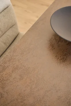 Eettafel Harrie Keramiek Bruin Lemco 135cm - Giga Living