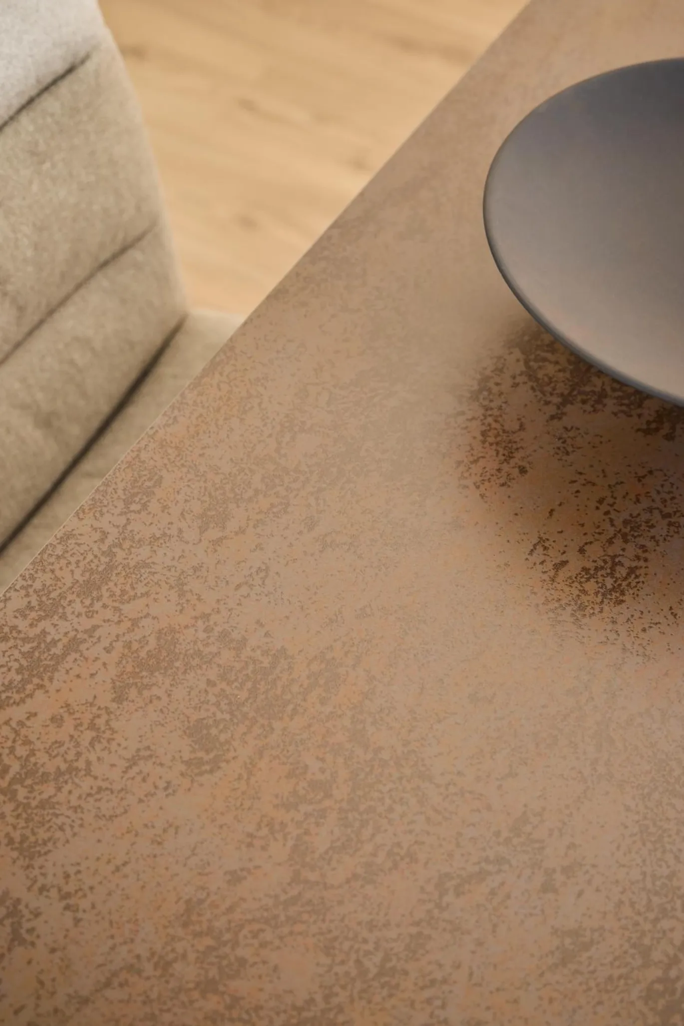 Eettafel Harrie Keramiek Bruin Lemco 135cm - Giga Living