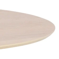Eettafel Janine Rond MDF Lichtbruin Ø105cm - Giga Living