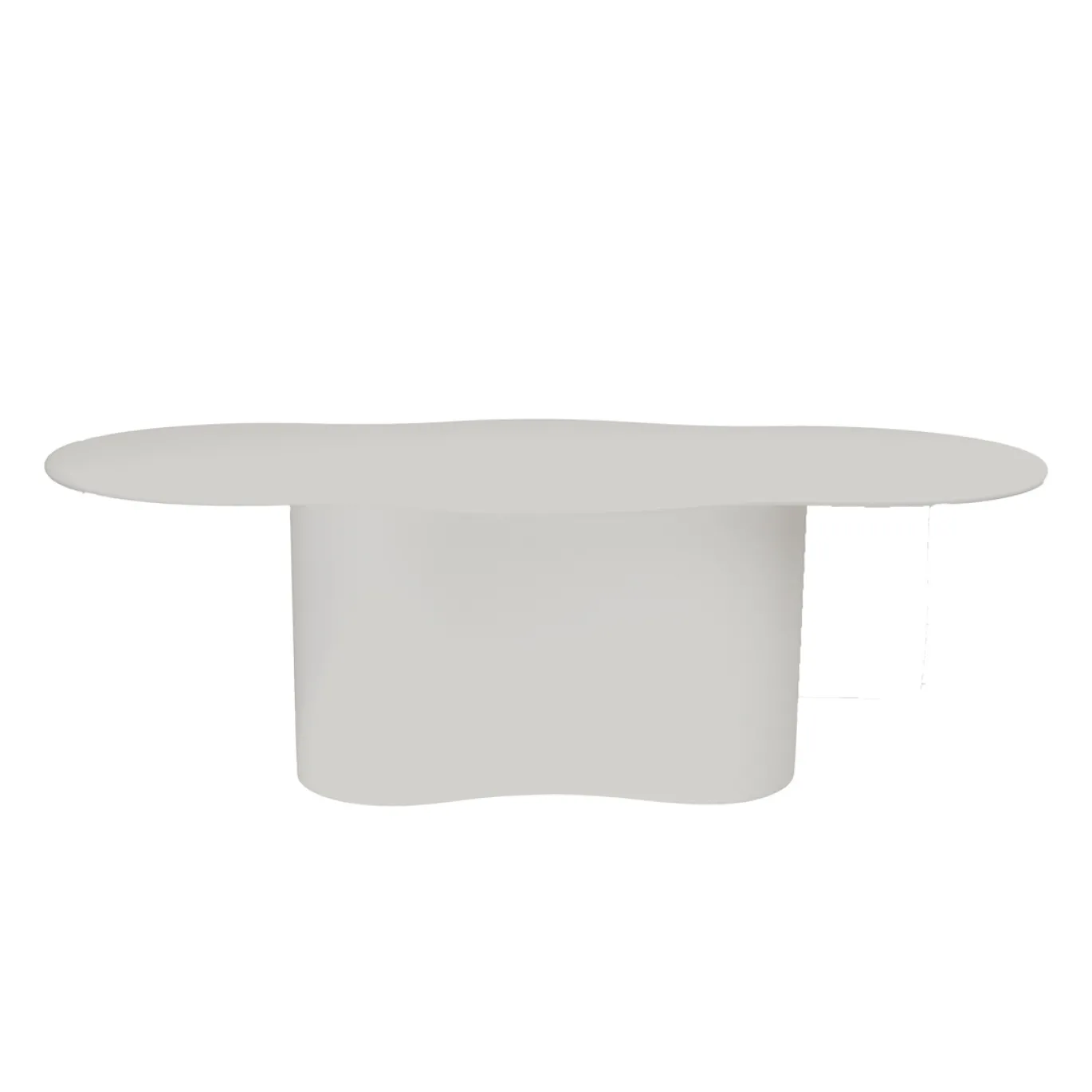 Eettafel Jessie Organisch Off-White 220cm - Giga Meubel