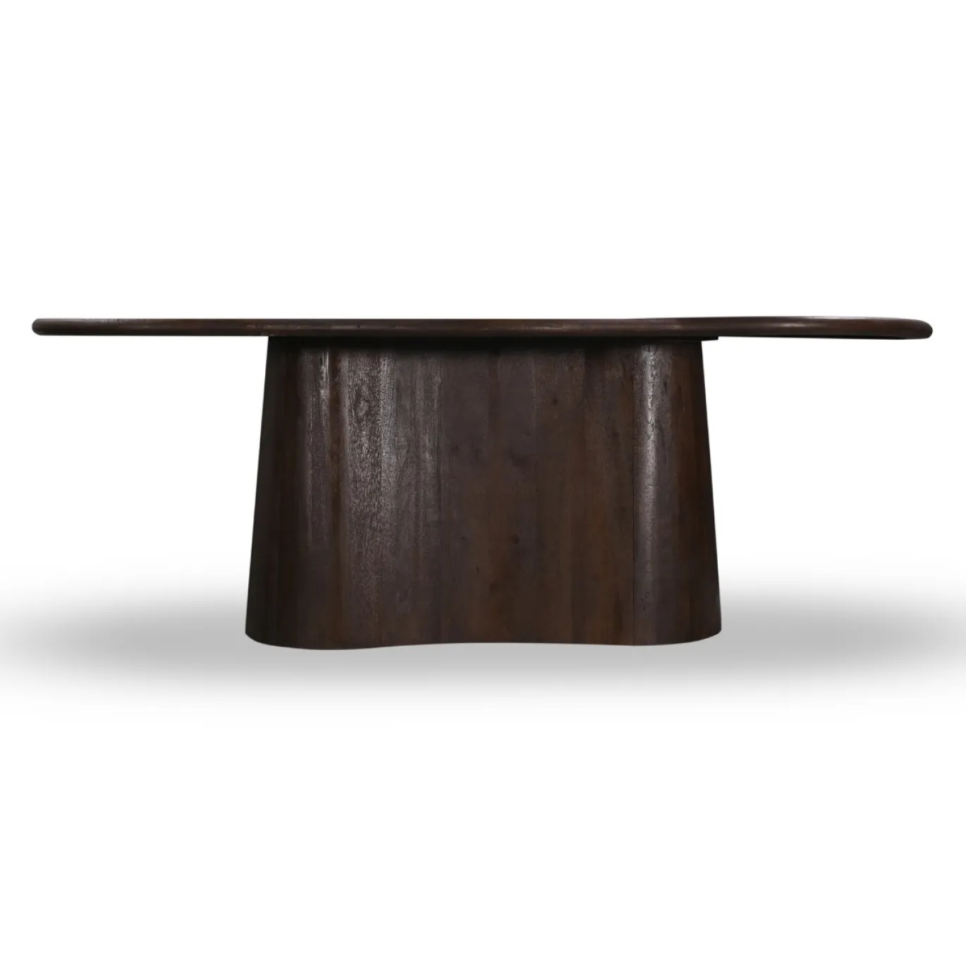 Eettafel Jessie Organisch Walnoot 220cm - Giga Meubel