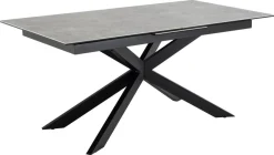 Eettafel Jorvik Keramiek Grijs Anista 168/210cm - Giga Living