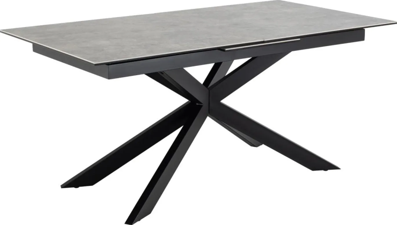 Eettafel Jorvik Keramiek Grijs Anista 168/210cm - Giga Living
