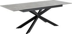 Eettafel Jorvik Keramiek Grijs Anista 168/210cm - Giga Living