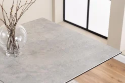 Eettafel Jorvik Keramiek Grijs Anista 168/210cm - Giga Living