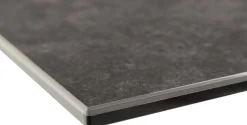 Eettafel Jorvik Keramiek Zwart Fairba 168/210cm - Giga Living