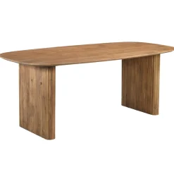 Eettafel Juro Naturel Deens Ovaal 240cm - Giga Meubel