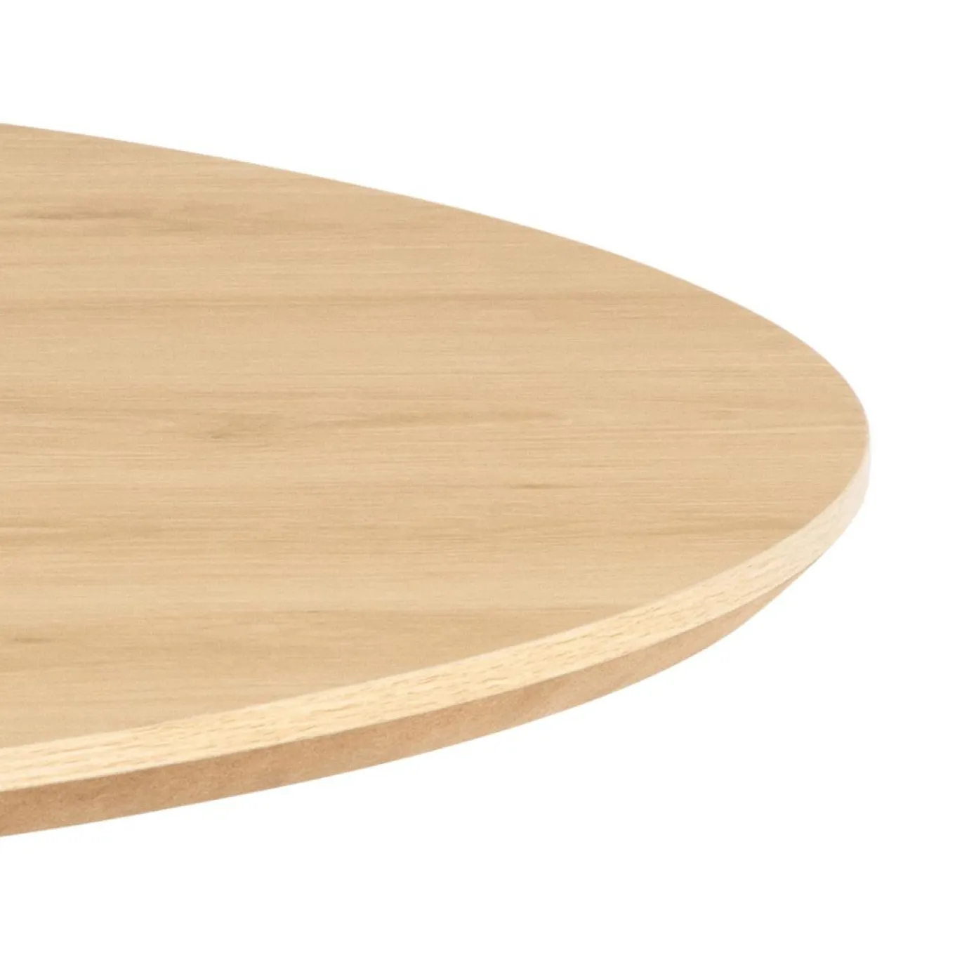Eettafel Karen Melamine Eiken Ø120x75cm - Giga Living