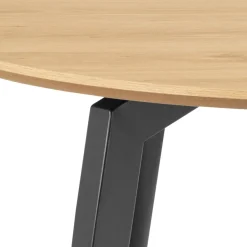 Eettafel Karen Melamine Eiken Ø120x75cm - Giga Living