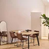 Eettafel Karen Melamine Eiken 160cm - Giga Living