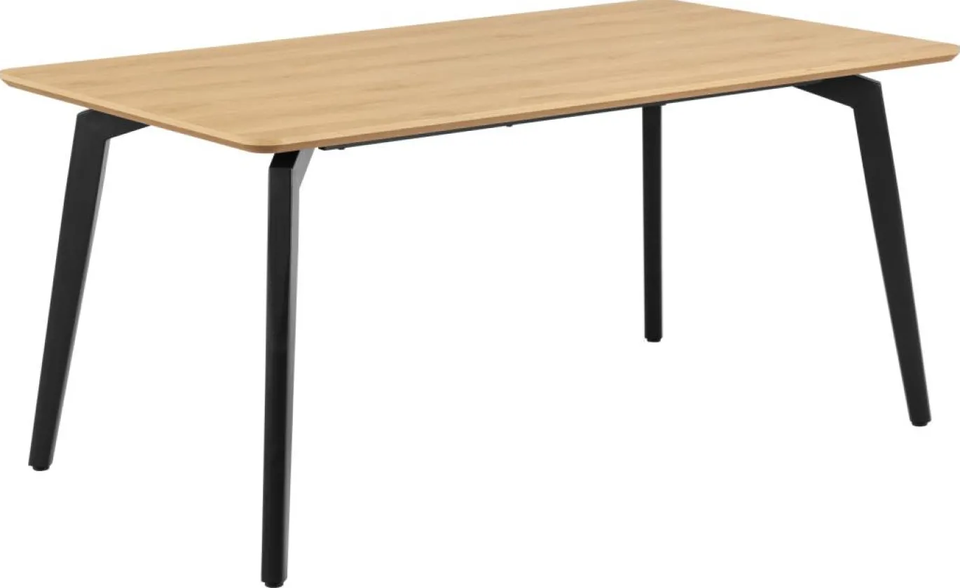 Eettafel Karen Melamine Eiken 160cm - Giga Living