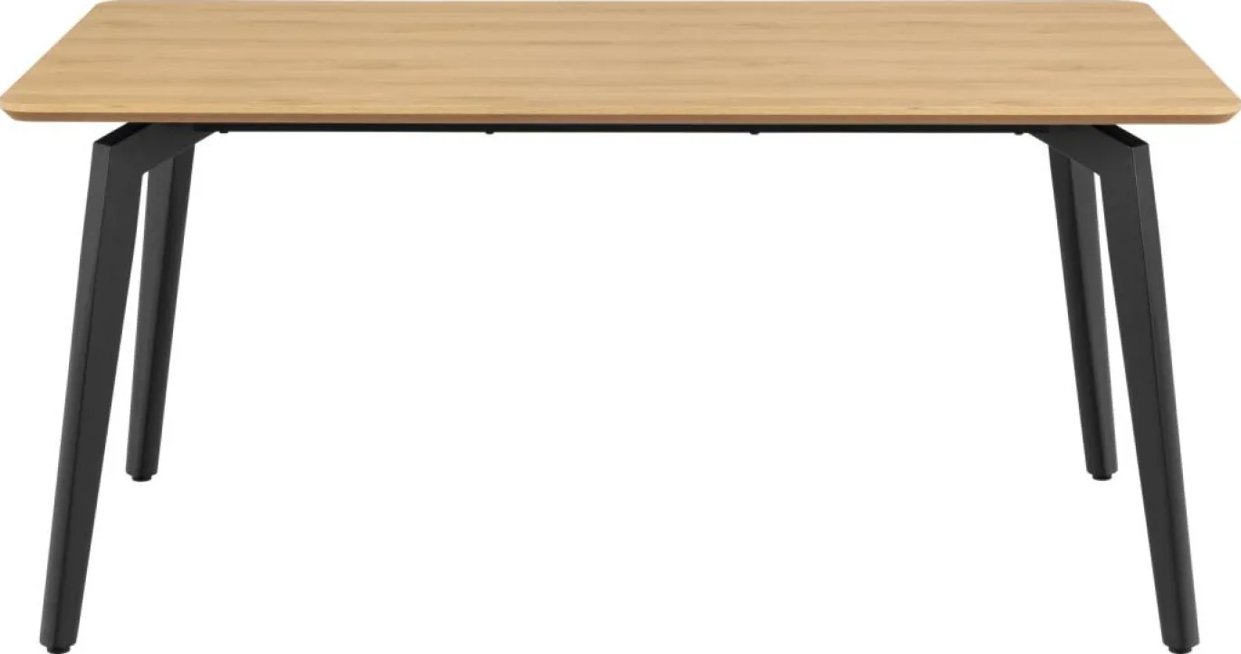 Eettafel Karen Melamine Eiken 160cm - Giga Living