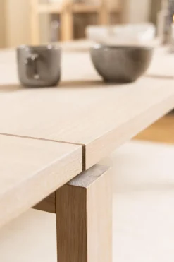 Eettafel Klevik Eikenfineer Wit 200cm - Giga Living