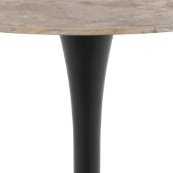 Eettafel Laurens Ceremic Bruin Aberta Ø90x75cm - Giga Living
