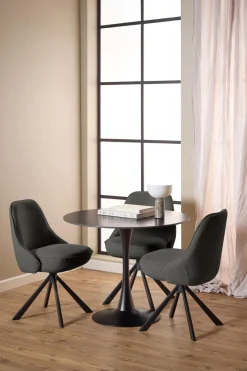 Eettafel Laurens Keramiek Grantham Ø90x75cm - Giga Living