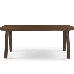 Eettafel Leone Walnoot 170cm Deens Ovaal - Giga Meubel
