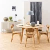 Eettafel Levi MDF Naturel Ø140cm - Giga Living