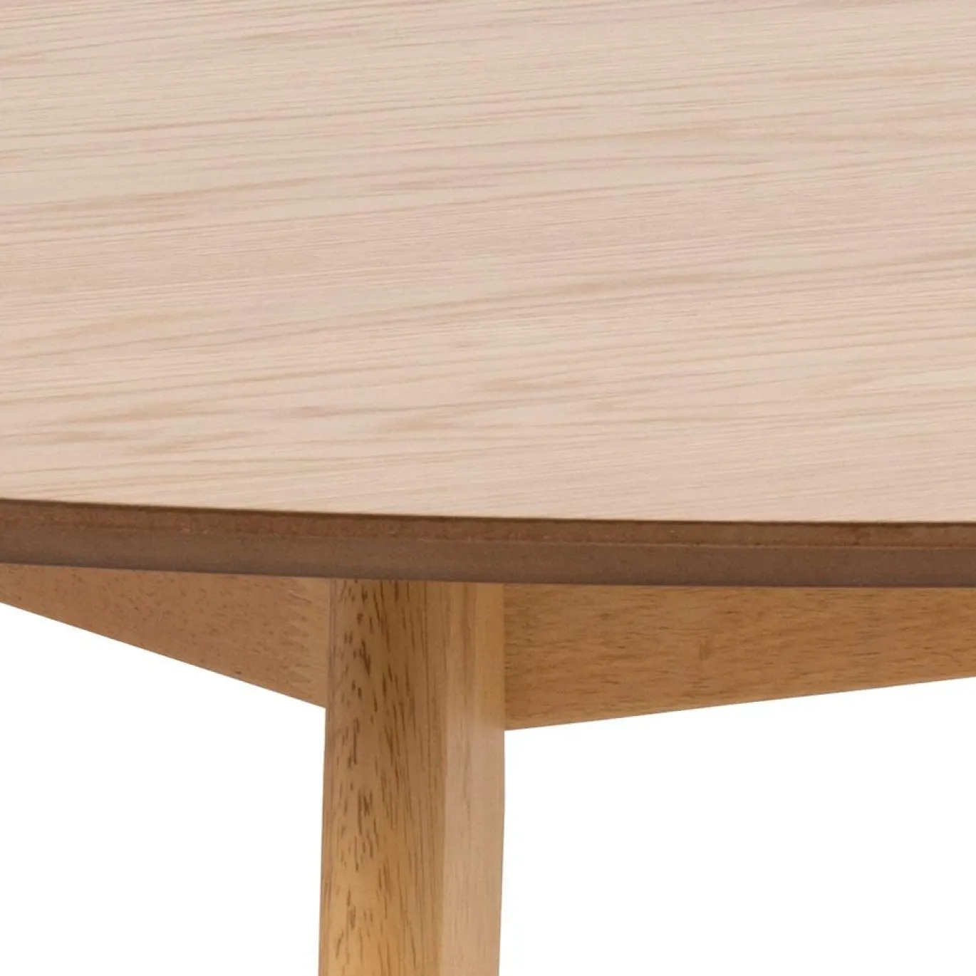 Eettafel Levi MDF Naturel Ø140cm - Giga Living