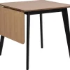 Eettafel Levi MDF Naturel Uitschuifbaar 80/120cm - Giga Living