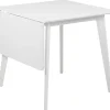 Eettafel Levi MDF Wit Uitschuifbaar 80/120cm - Giga Living