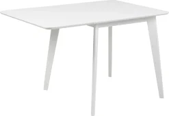 Eettafel Levi MDF Wit Uitschuifbaar 80/120cm - Giga Living