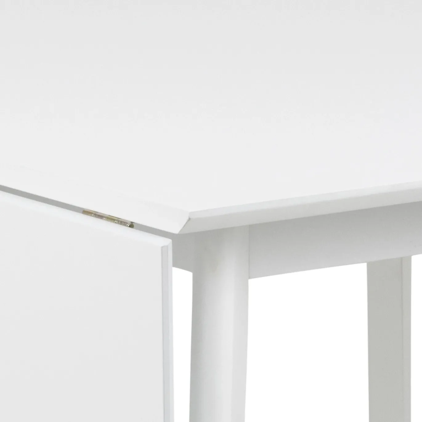 Eettafel Levi MDF Wit Uitschuifbaar 80/120cm - Giga Living