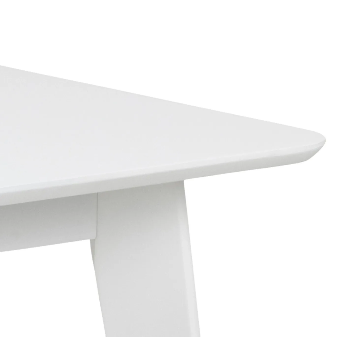 Eettafel Levi MDF Wit Uitschuifbaar 80/120cm - Giga Living