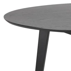 Eettafel Levi MDF Zwart Ø140cm - Giga Living