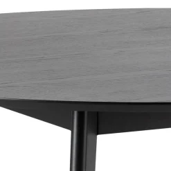 Eettafel Levi MDF Zwart Ø140cm - Giga Living