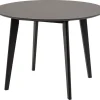 Eettafel Levi MDF Zwart Ø105cm - Giga Living