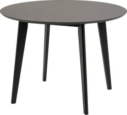 Eettafel Levi MDF Zwart Ø105cm - Giga Living