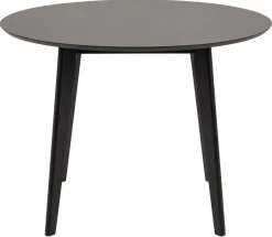 Eettafel Levi MDF Zwart Ø105cm - Giga Living