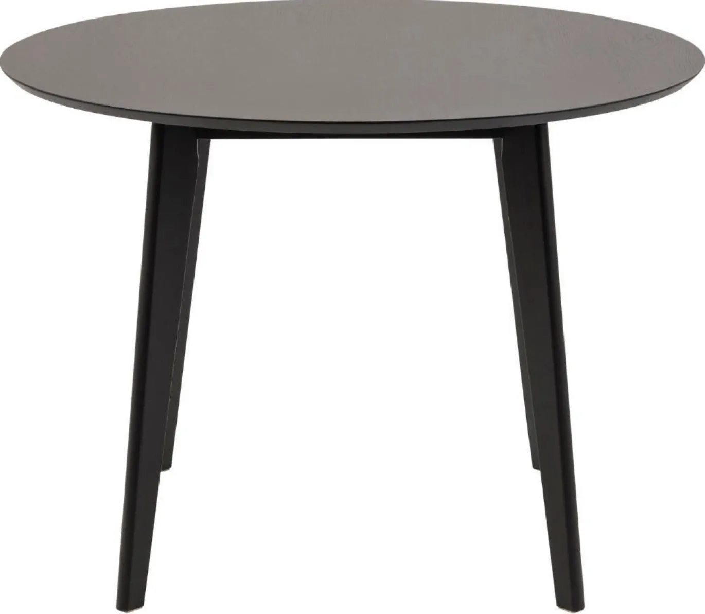 Eettafel Levi MDF Zwart Ø105cm - Giga Living