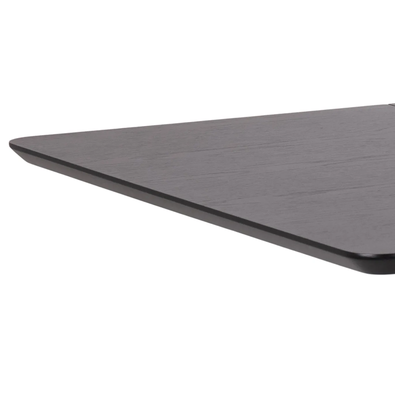 Eettafel Levi MDF Zwart Uitschuifbaar 80/120cm - Giga Living