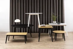 Eettafel Levi Rechthoek MDF Naturel 120cm - Giga Living